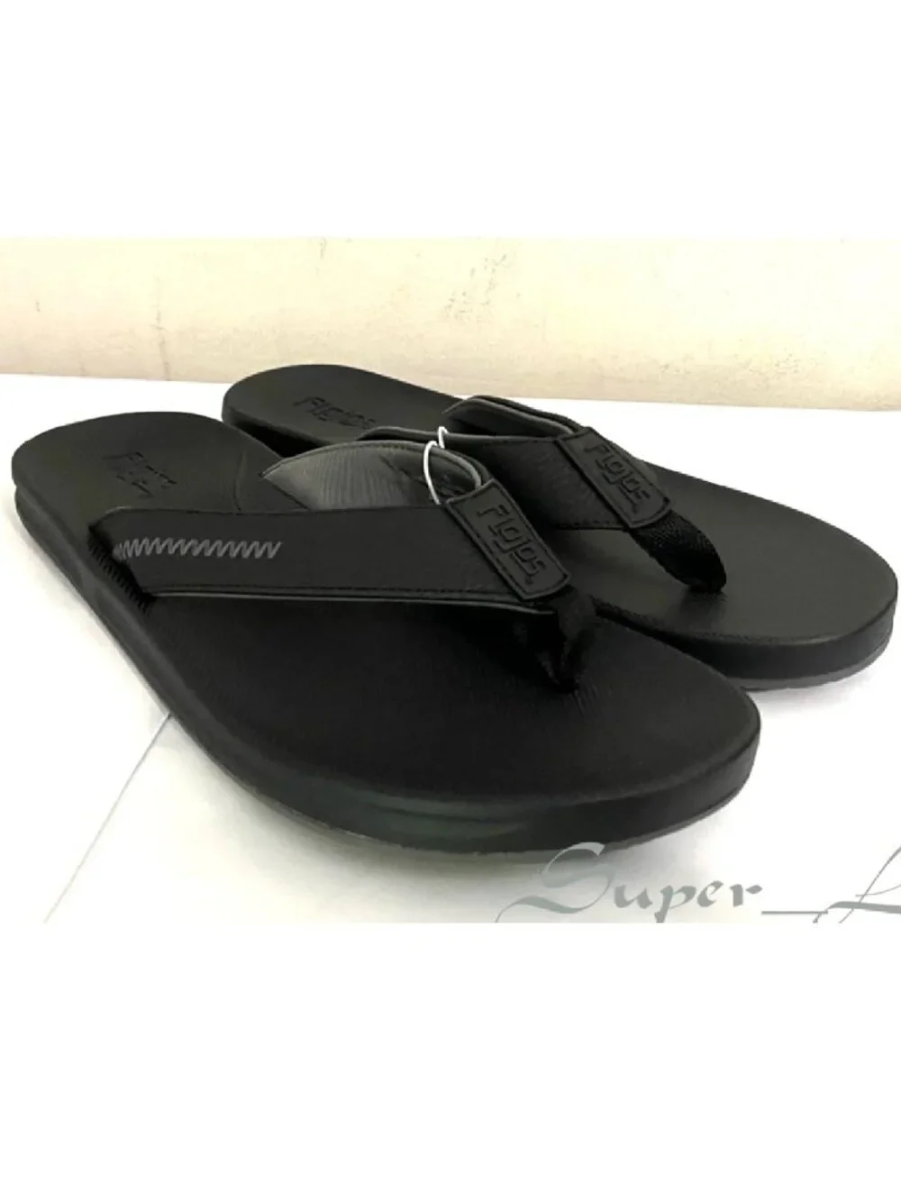 NEW Flojos Men's Memory Foam Flip Flop Sandals